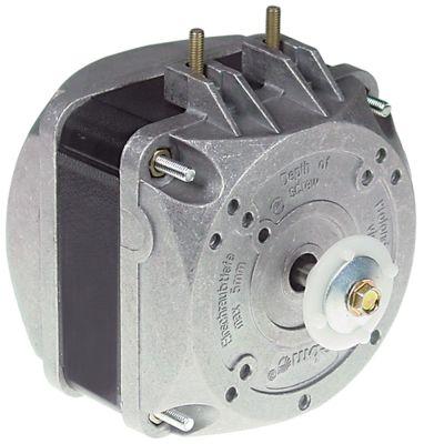 Ventilatormotor 16W 230V Kabellængde 450mm B 87mm E 42mm K 15mm 50Hz Udvendige mål 83x83mm