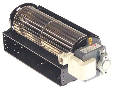 Tværstrømsventilator 30W 230V Motor venstre Valse ø 60mm Valse L 180mm 0 til +60°C