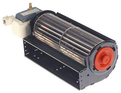 Tværstrømsventilator 30W 220-240V Motor højre Valse ø 60mm Valse L 180mm 0 til +60°C