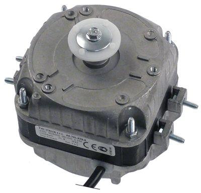 Ventilatormotor 10W 230V 1250o/min Leje Glideleje L1 58mm L2 51mm L3 88mm Kabellængde 500m