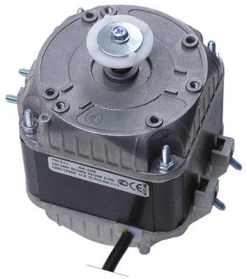 Ventilatormotor 25W 230V 1300/1550o/min Leje Glideleje L1 88mm L2 69mm L3 118mm