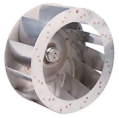 Ventilatorhjul H1 127mm H2 37mm D1 ø 280mm D2 ø 13mm D3 ø 16mm Skovle 12