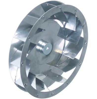 Ventilatorhjul H1 27mm H2 10mm D1 ø 160mm D2 ø 65mm D3 ø 65mm Skovle 12