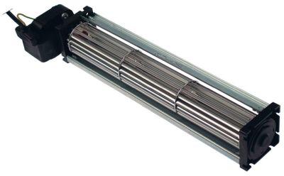 cross flow fan roller ø 45mm roller length 300mmmotor position left refrigeration bearing rubber