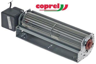 Tværstrømsventilator 49W Motor højre Valse ø 60mm Valse L 270mm -10 til +60°C
