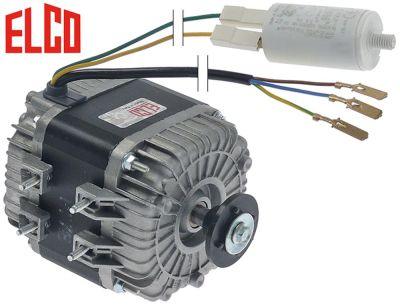 Ventilatormotor ELCO 45W 230V 1300o/min Leje Glideleje Serie L1 53mm L2 18mm L3 120mm