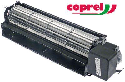 Tværstrømsventilator 34W Motor venstre Valse ø 60mm Valse L 300mm -10 til +60°C