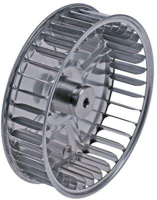 Ventilatorhjul H1 45mm H2 24mm D1 ø 160mm D2 ø 8mm D3 ø 8mm Skovle 36