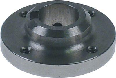 Flange Stål UD ø 445mm Materialestyrke 65mm til ventilatormotor Indv.-ø 2 16mm