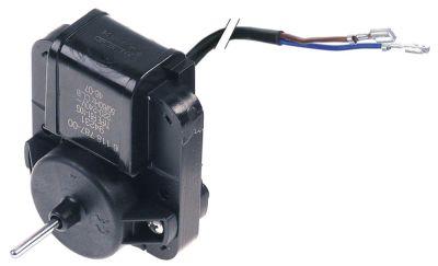 Ventilatormotor Type F61-10G 230V Akse ø 3mm Akselængde 22mm 50-60Hz