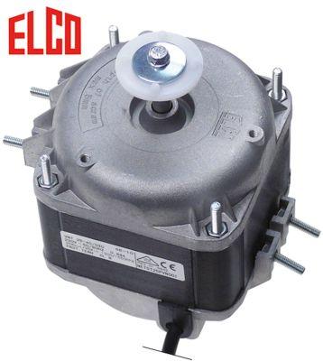 Ventilatormotor ELCO 25W 230V 1300/1550o/min Tilslutning Kabel 500mm Leje Glideleje