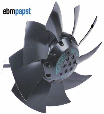 Ventilator ebm-papst 78W 230V 2600o/min Kabellængde 450mm A2E200-AH38-01 suger 60Hz