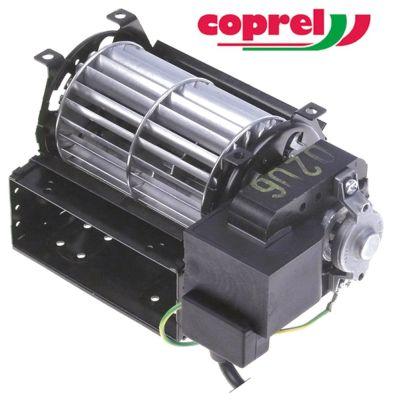 Tværstrømsventilator 18W Motor venstre Valse ø 60mm Valse L 90mm -10 til +60°C