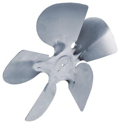 Ventilatorhjul Aluminium ø 300mm B 57mm Ventilatorhjulfastgørelse 254mm trykker