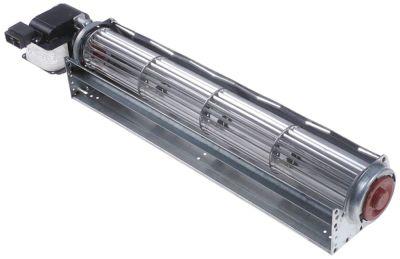 Tværstrømsventilator 48W 230V Motor højre Valse ø 45mm Valse L 360mm -30 til +100°C