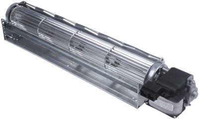 Tværstrømsventilator 48W 230V Motor venstre Valse ø 45mm Valse L 360mm -30 til +100°C