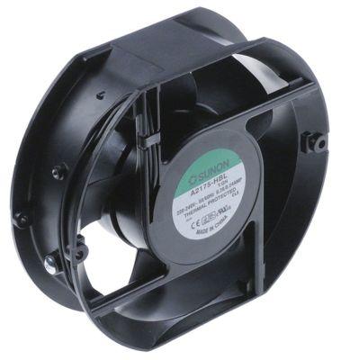 Aksialventilator 230VAC 28/24W L 172mm B 150mm H 51mm Leje Kugleleje Tilslutning Kabel