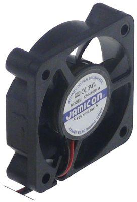 axial fan L 40mm W 40mm H 11mm 12VDC 0,8Wconnection plug cable length 480mm