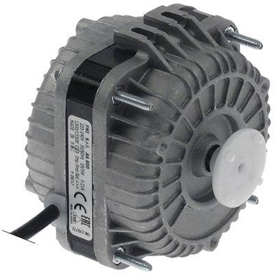 Ventilatormotor FMI 5W 230V 1300/1550o/min Tilslutning Kabel 1430mm Leje Glideleje L3 78mm