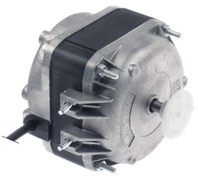 Ventilatormotor ELCO 16W 230V 1300/1550o/min Tilslutning Kabel 500mm Leje Kugleleje L1 48mm
