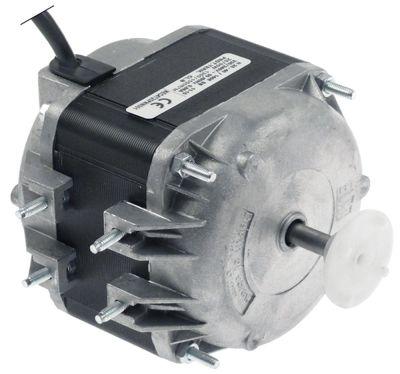 Ventilatormotor ELCO 25W 230V 1300/1550o/min Tilslutning Kabel 500mm Leje Kugleleje L1 53mm