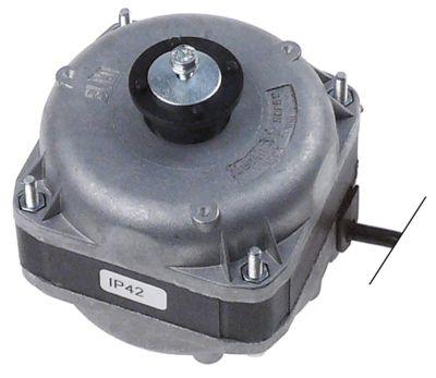 Ventilatormotor ELCO 10W 230V 1300/1550o/min Tilslutning Fladstik 6,3 mm Leje Kugleleje