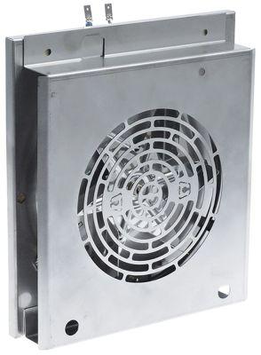 Varmeenhed 1600W 230V L 245mm VK 1 B 220mm 50/60Hz Ventilatorhjul ø 152mm D 95mm Fladstik 6,3