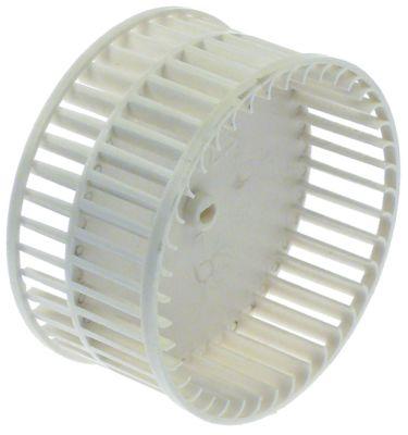 Ventilatorhjul Plastik ø 96mm H 49mm Akseholder 4x5mm til radialventilator VPE 1Stk.