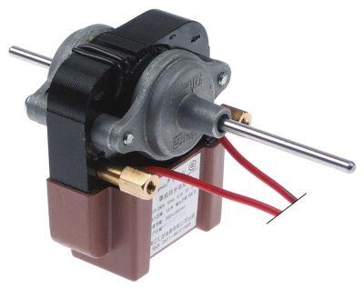 Ventilatormotor 22W 220-240V H 73mm L 65mm B 66mm Akselængde 20/48mm 50Hz VPE 1Stk. Akse ø 4mm