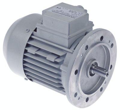 Drevmotor 400V 900/1100o/min Aksel ø 14mm 180W Type 71-B5 L 227mm uden gear til transportsystem