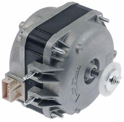 Ventilatormotor ELCO 10W 230V 1300/1550o/min Tilslutning Plug In Leje Glideleje L1 49mm L2 38mm