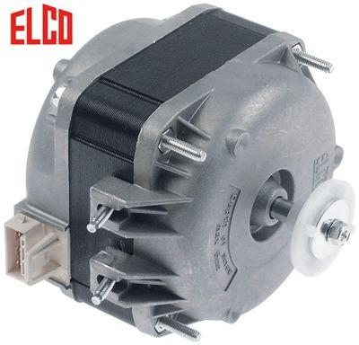 Ventilatormotor ELCO 16W 230V 1300/1550o/min Tilslutning Plug In Leje Glideleje VNT16-25/110