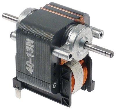 Ventilatormotor 230V Akse ø 6,3x4,7mm Akselængde 28mm 50/60Hz