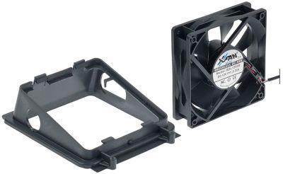 Aksialventilator 12VDC L 119mm B 119mm H 32mm Tilslutning Stik Kabellængde 2000mm Plastik