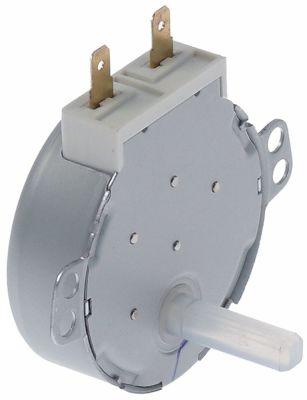 Drevmotor 220/240V 29,7/35,6o/min Aksel ø 5,5x5,5mm 2W Type TYJ50-8A7F L 225mm