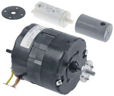 Ventilatormotor FASCO 10W 240V Leje Glideleje Kabellængde 200mm AE1E5781K med kondensator 50Hz