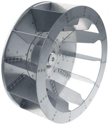 Ventilatorhjul H1 133mm H2 14mm H3 32mm D1 ø 350mm D2 ø 13mm D3 ø 16mm Skovle 12