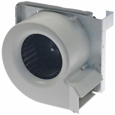 Ventilator 230V H 170mm B 160mm Akse ø 6,3x4,7mm Akselængde 28mm 50/60Hz D 185mm