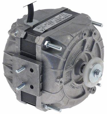 Ventilatormotor 10/40W 230V 1300/1550o/min L1 82mm L2 82mm L3 73mm Kabellængde 480mm Akselængde 