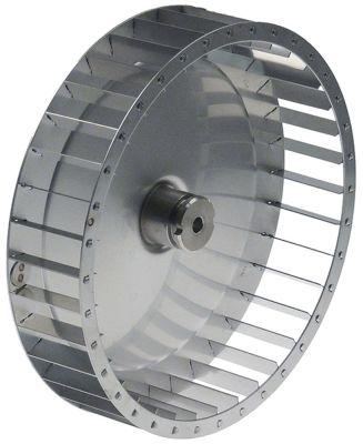 Ventilatorhjul H1 50mm H2 25mm D1 ø 220mm D2 ø 8mm D3 ø 12mm Skovle 36