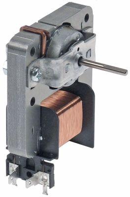 Ventilatormotor Type MDT-10CEF 18W 220-240V H 60mm B 61mm Akse ø 2,7x3,2mm Akselængde 24mm 50Hz