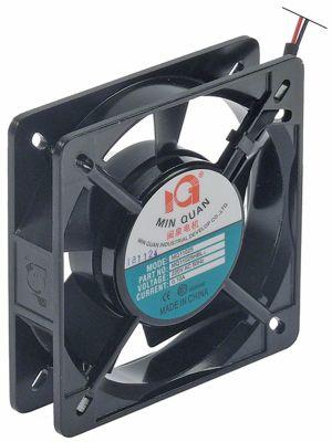 Aksialventilator 220V 22W L 110mm B 110mm H 26mm Leje Kugleleje Kabellængde 1200mm MIN QUAN 50Hz