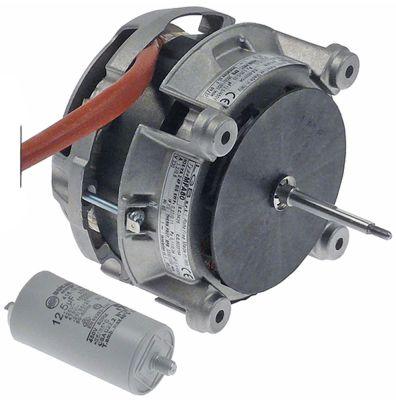 Ventilatormotor Type MFA80-H30-VA 2/4P 208-230V 50/60Hz Faser 1 L1 1115mm L2 25mm D1 ø 6mm