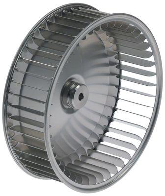 Ventilatorhjul H1 61mm D1 ø 200mm D2 ø 8mm