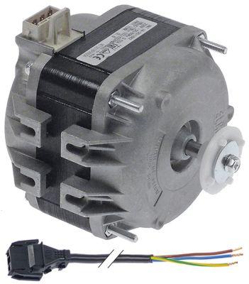 Ventilatormotor ELCO 18W 230V 1300/1550o/min Leje Glideleje L1 48mm L2 64mm L3 915mm B 83mm