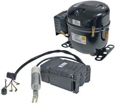 Kompressor Kølemiddel R404A Type AE4470Z 1/2HP Slagvolumen 12cm³ CSR 220-240V H 207mm