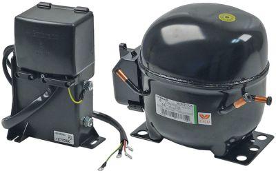 Kompressor Kølemiddel R404a/R507 Type NEK6217GK 5/8HP Slagvolumen 143cm³ CSR 220-240V H 206mm 955W