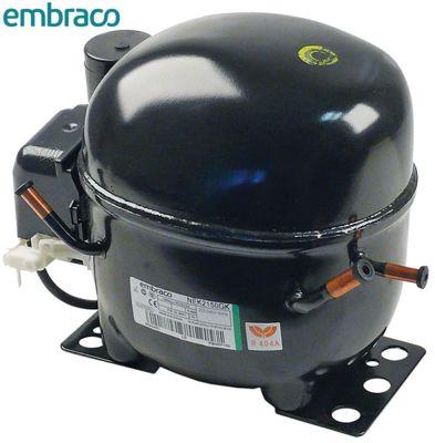 Kompressor Kølemiddel R404a/R507 Type NEK2150GK 1/2HP Slagvolumen 1212cm³ CSIR 220-240V H 206mm
