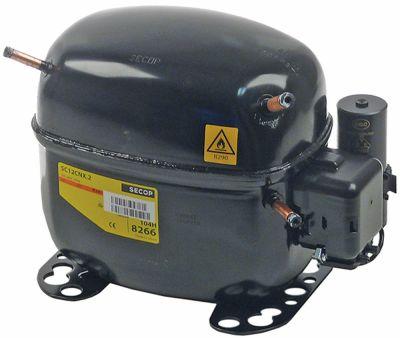 Kompressor Kølemiddel R290 Type SC12CNX.2 1/2HP Slagvolumen 1287cm³ CSIR 220-240V H 209mm 1010W