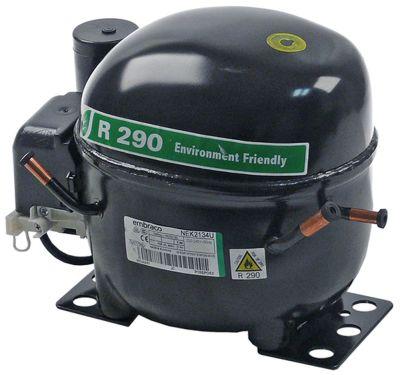 Kompressor Kølemiddel R290 Type NEK2134U 1/2HP Slagvolumen 999cm³ CSIR 220-240V 833W 351W 441W